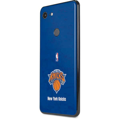 NBA New York Knicks Distressed Google Pixel 3 XL Skin